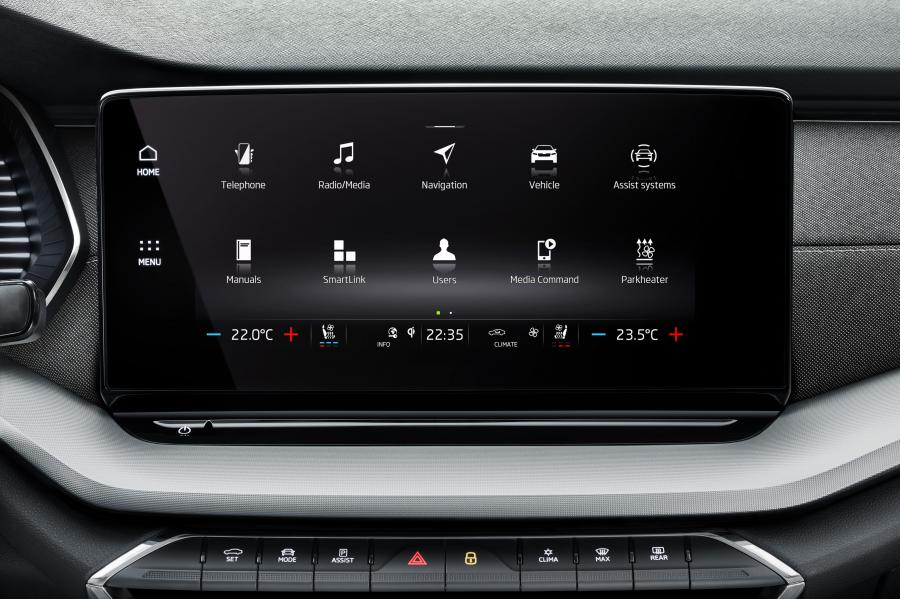 Детали интерьера Skoda Octavia 2020 года  (WW) (фото 31 из 94)